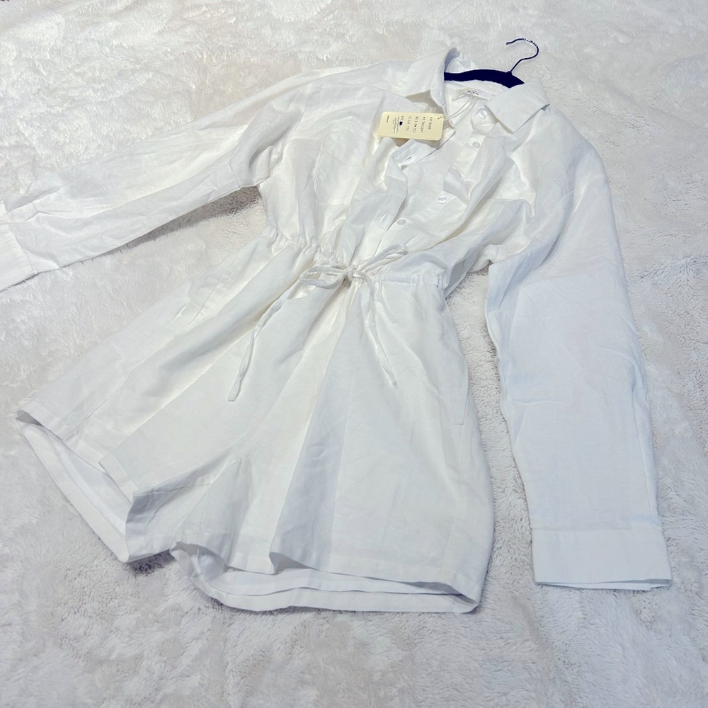 NWT PEPPERMAYO “Unwind Shirt Playsuit” Size 6